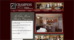 Desktop Screenshot of championhomesok.com